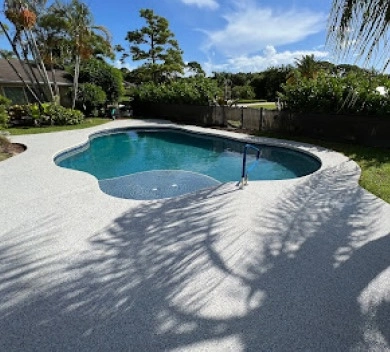 pool deck